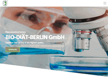Tablet Screenshot of bio-diaet-berlin.de